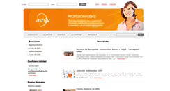Desktop Screenshot of grupoastel.com